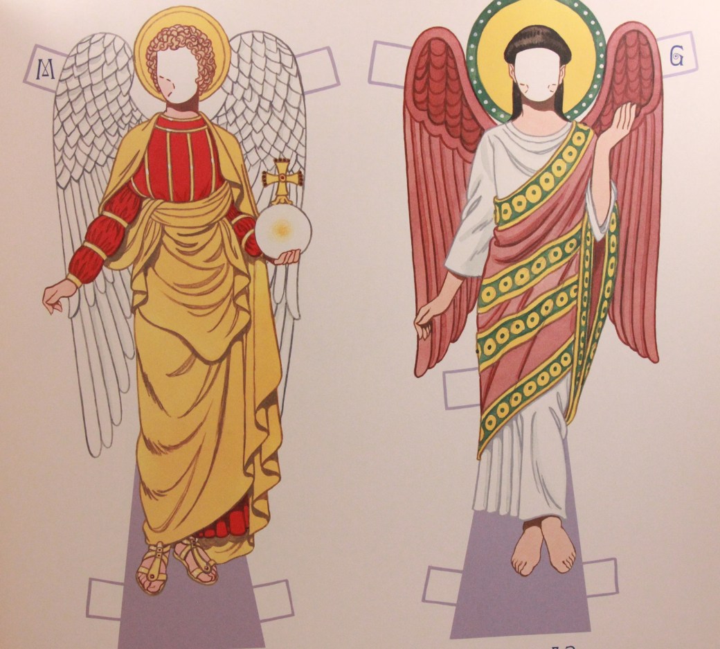 paper doll angels